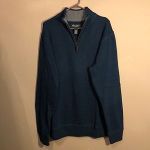Men’s Eddie Bauer XL 1/4 ZipUp Sweater